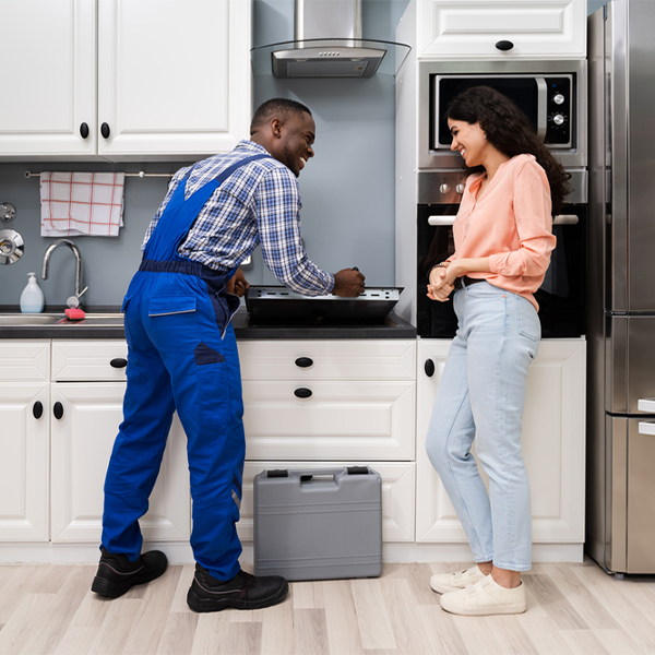 what kind of warranty do you offer on your cooktop repair services in Johnson County